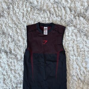 Gymshark Onyx 5.0 Red Tank Top